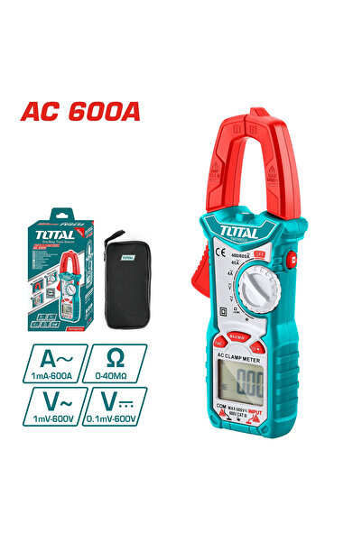 TOTAL كلامب ميتر ديجيتال AC 600A TMT46003 توتال