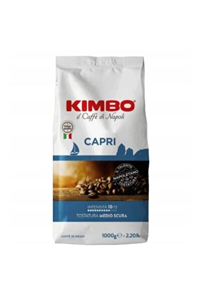 Kimbo Boabe de cafea, Capri, Arabica și Robusta, 1kg, intense, aromatice