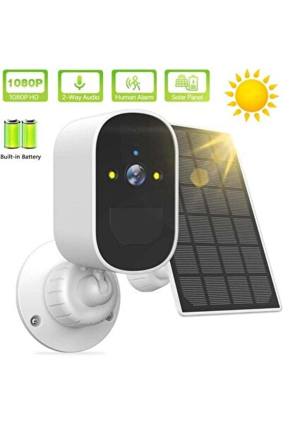 Jortan 4MP Solar Security Camera Wireless Outdoor, 2.4GHz Wi-Fi, PIR Motion D...