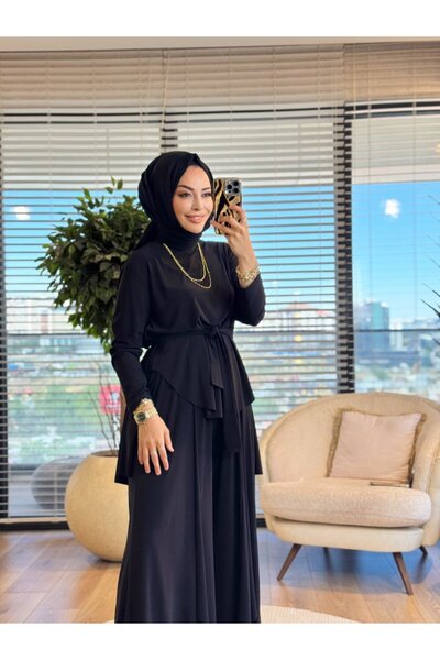 Generic Brand Hwn6292 Sahra Suit Black