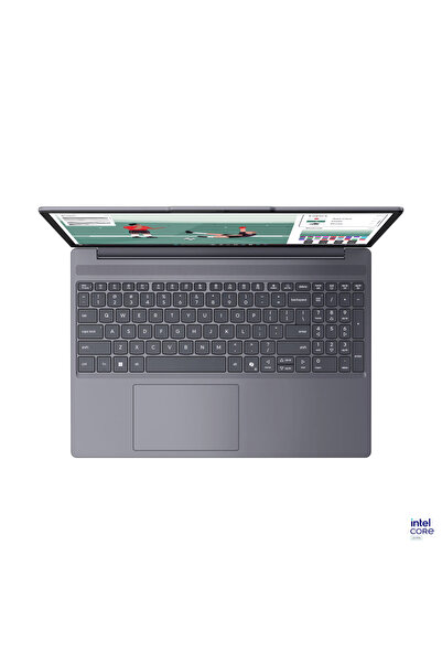 LENOVO لابتوب آيديا باد سليم 3 بمعالج إنتل كور ألترا 7-355، ذاكرة وصول عشوائي 16 جيجابايت، قرص صلب SSD بسعة 1 تيرابايت M.2، رسومات إنتل مدمجة، شاشة 15.3 بوصة WUXGA بدقة 1920×1200، نظام تشغيل دوس مجاني - لون رمادي لونا