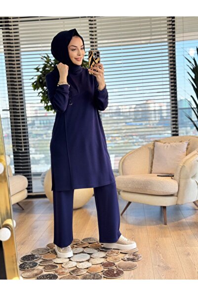 Taşpınar 26629 Ferah Oysho Set Navy Blue
