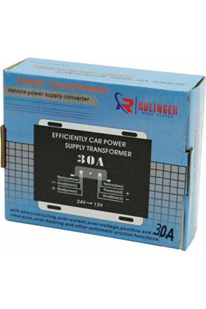 Other Μετατροπέας Αυτοκινήτου Από 24V σε 12V 30A Κωδικός: AU-AC-0821