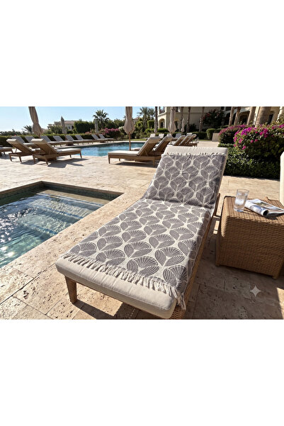 NOE-SOFT HOME Bath Towel, Peştemal, Beach Towel - Jacquard Musse Design, Orga...