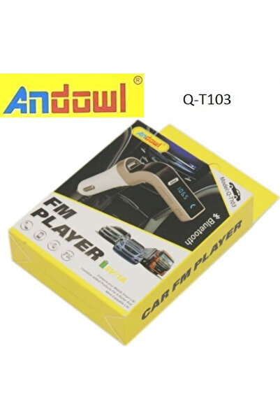 Andowl Πομπός FM Αυτοκινήτου με AUX / Bluetooth / USB 31002FML80SL Κωδικός: Q...