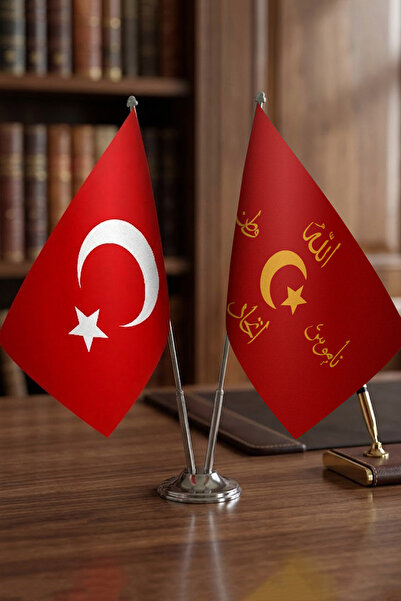 Günışığı Atölyesi İttihat ve Terakki Sancağı Bayrağı Türk Bayrağı Masaüstü İk...