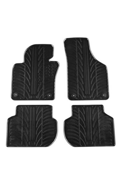 Gledring Πατάκια Αυτοκινήτου 0074 VW Jetta 6 2011-2019 Μαύρα 4 Τεμάχια (CAR00...