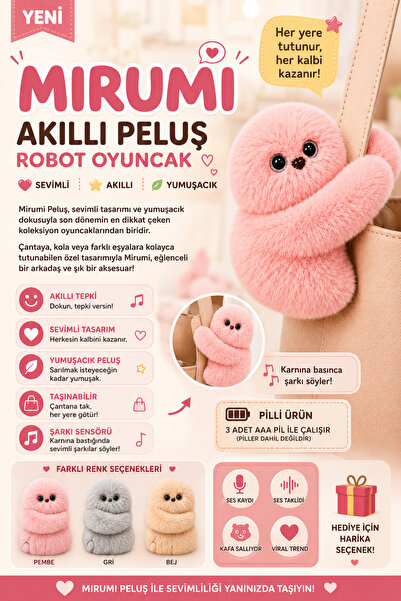 Blooming Plus Mirumi Akıllı Robot Oyuncak