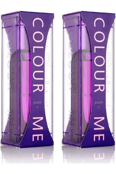 Color Me ميلتون لويد بيربل عطر أو دو بارفان للنساء - 2 × 3.4 أونصة