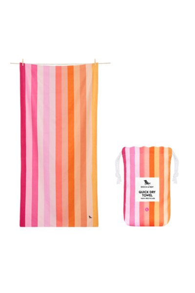 Dock & Bay Quick Dry Towels - Miami Sorbet - Large