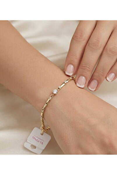XUPING JEWELRY Xuping Vip 14k Taş Detaylı Kuyumcu Model Bileklik
