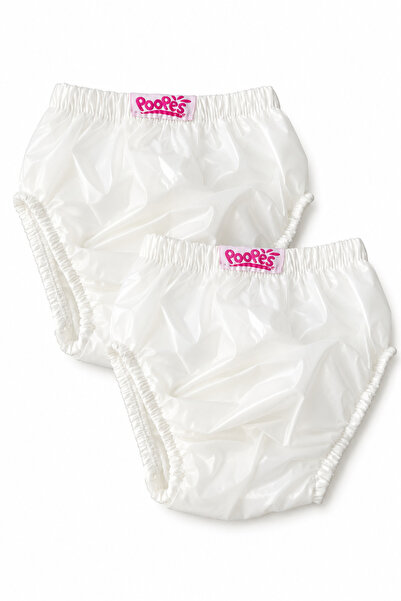 Poope's 2'li Alıştırma Külodu Dış %100 Polyester iç %33 polyester %67 pamuk d...