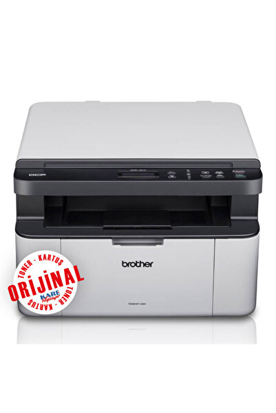 Universal BROTHER DCP-1511 2 طابعة ليزر وناسخة وماسح ضوئي A4 مع حبرين
