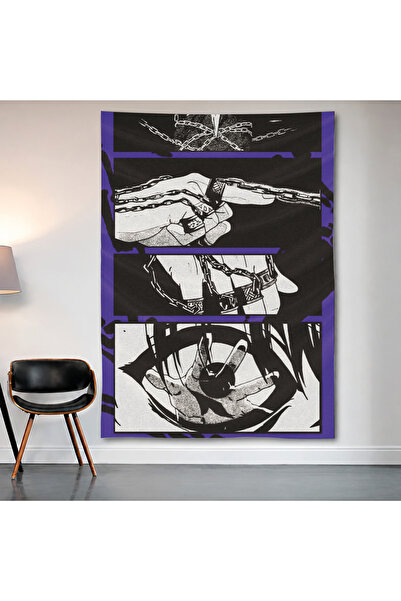 Geek Cultcha Anime Eye Manga Panel Wall Covering Wall Tapestry First Quality ...