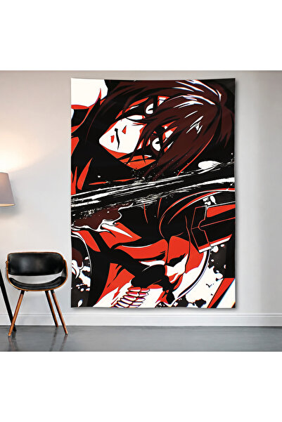 Geek Cultcha Attack on Titan Mikasa Ackerman Wall Covering Wall Tapestry Firs...