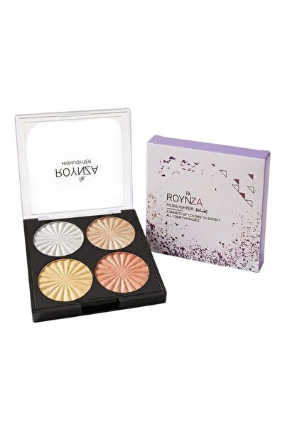 Rowenza highlighter from Rowenza, four diverse colors with a shimmering textu...