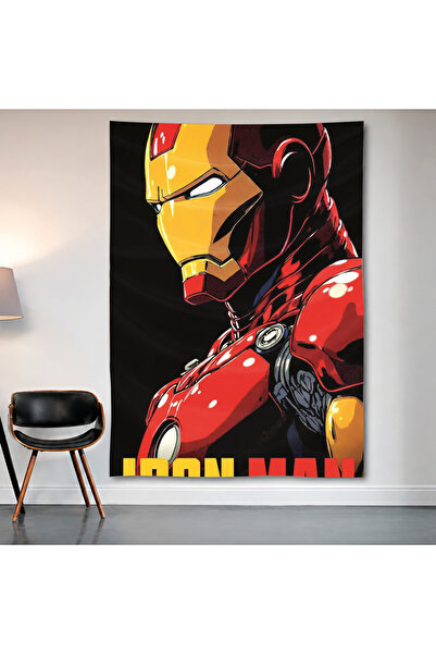 Geek Cultcha Iron Man Wall Cloth Wall Tapestry First Quality Satin Fabric Poster