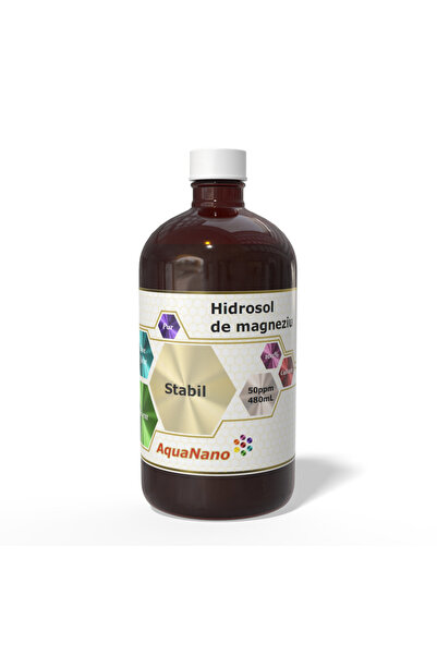 Aghoras Hidrosol de Magneziu Stabil 50ppm 480ml