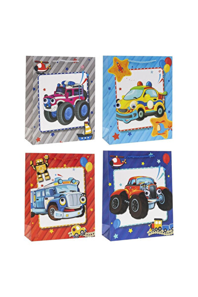 OEM Punga cadou/toreba cadou Rozette, mix, pentru copii, S 277x180 mm, Multic...