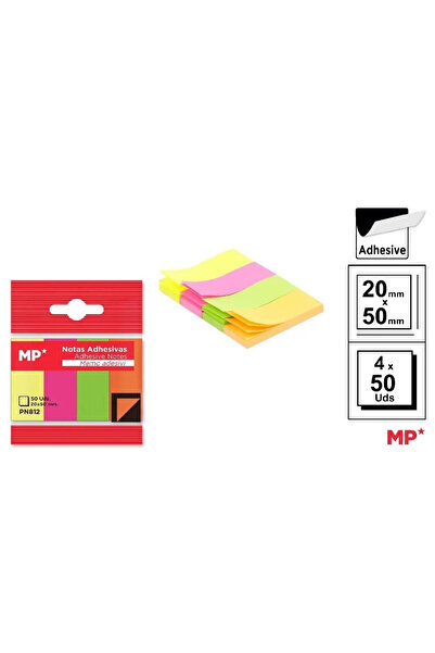 OEM Notite adezive MP 20x50 mm 4 culori x50 bucăți. pachet