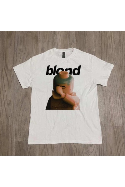 Grafftee Clothing تي شيرت مطبوع بتصميم غلاف الألبوم للجنسين مقاس كبير