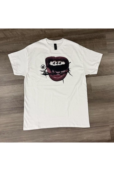 Grafftee Clothing 444 Angel Number Printed Unisex Oversize T-Shirt