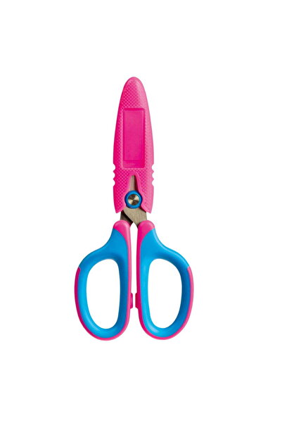 tetis Foarfeca de birou, Tetis, Inox, 18cm, Multicolor