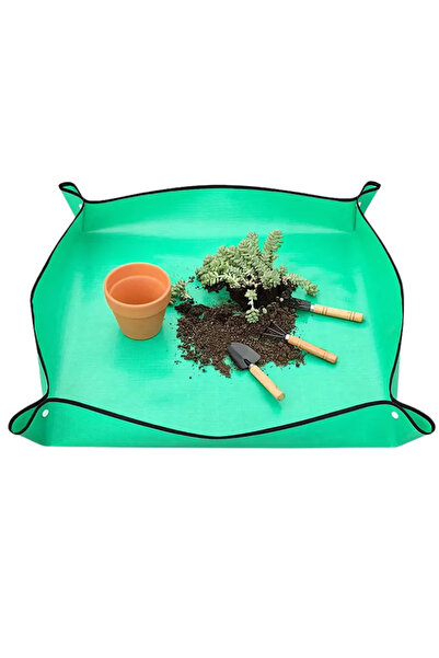 Sellsa Shop Covoraș pentru plantarea plantelor, grădinărit acasă 75x75 cm, Verde