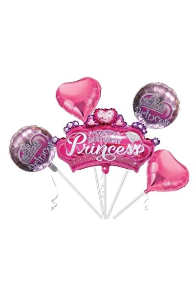 Baloane Vesele Set Princess Birthday SET51
