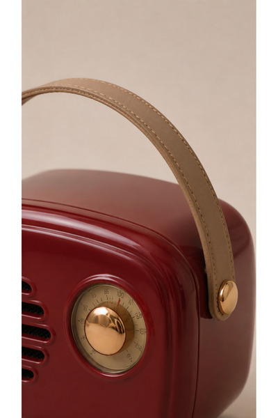Bohemian Nostaljik Retro Bluetooth Hoparlör – FM Radyo, USB, Bluetooth Kablos...