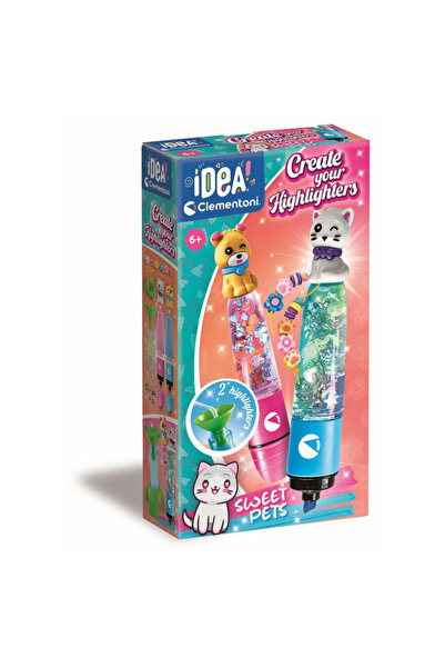 CLEMENTONI Set creativ pentru copii, Mini factory Sweet pets, multicolor
