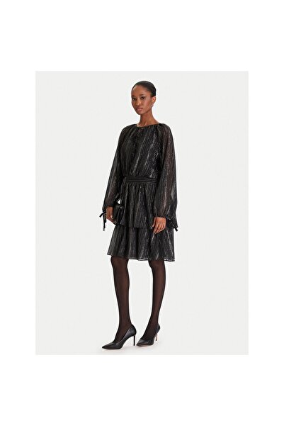 Dkny Γυναικείο Φόρεμα Κοκτέιλ DD5H1H71 Μαύρο