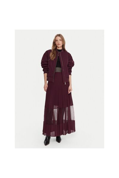TWINSET Fustă maxi de damă 252TP2642 Mov