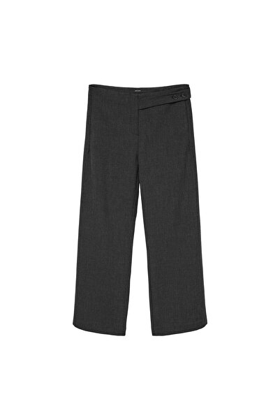 Vero Moda Pantaloni de damă din material textil 10333960 Gri