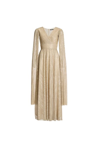 Swing Rochie de seară pentru femei 5AK09700 Culoare aurie