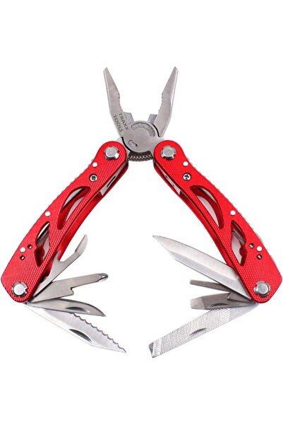 Generic 9 in 1 Multi Tool Pliers, Stainless Steel Folding Pocket Tool with Wi...