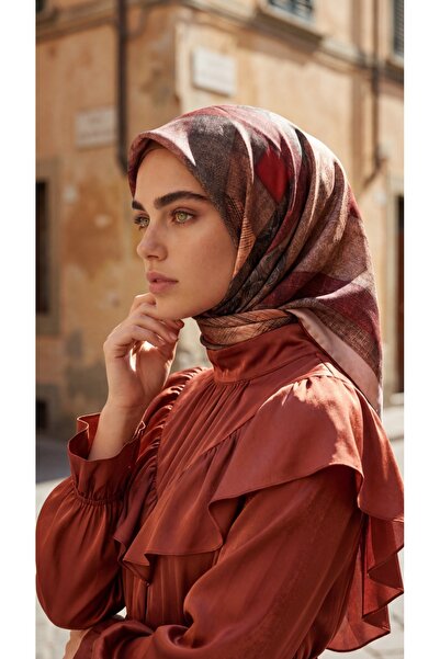 Levidor New Season Trend 90X90 Shimmering Crystal Scarf Timeless Model