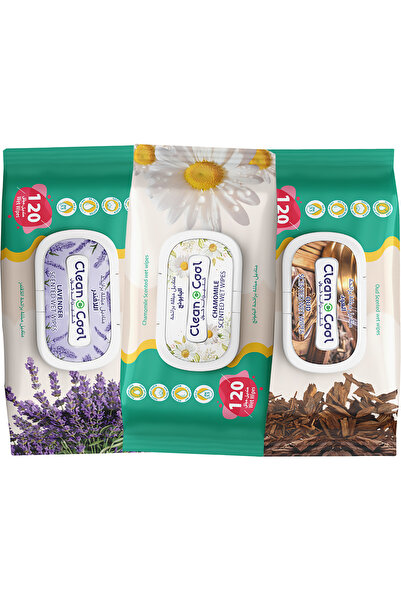 CLEAN & COOL Clean&Cool Wipes Rose 3x120's