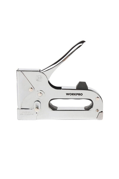 Workpro Heavy Duty Staple Gun 4-14mm, Manual Steel Stapler for Upholstery, Wo...