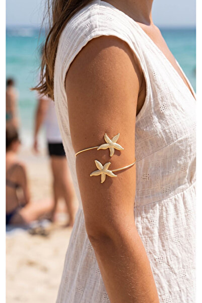 evimdeyokyok Sea Star Model Gold Color Bohemian Pazu Bracelet Tj-Bb8823