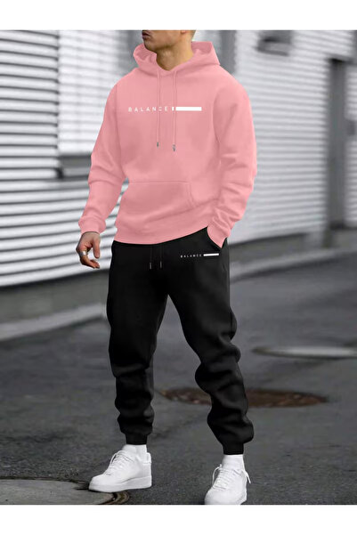 valeriae Calle 00 Urban Street Style 3 Threaded Rastered Sweatpants Set