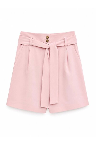 elif teke Bermuda Shorts Pink