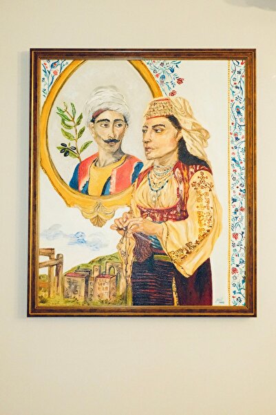 Sanatik Biri Sınırsızlar - Yaren Çevik - 50x60 cm - Tuval Üzerine Yağlı Boya ...