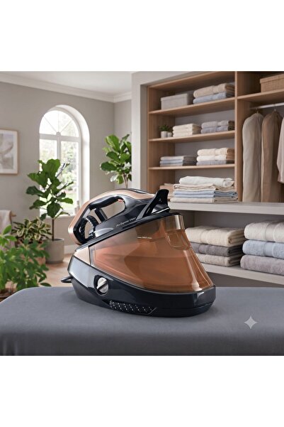 TEFAL Pro Express Vision Siyah-Altın Kazanlı Ütü | Gözden Kaçan Kırışıklık Ka...