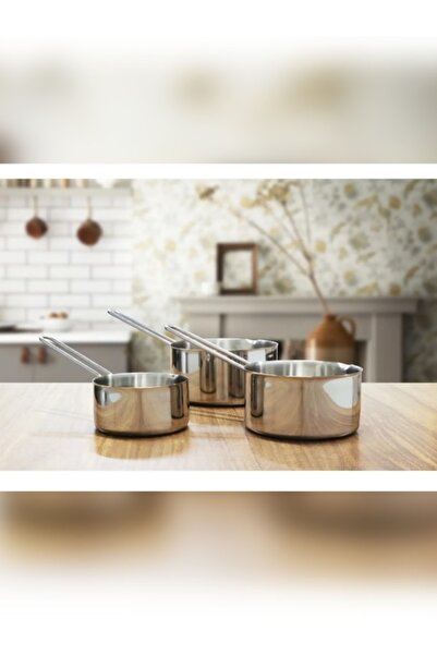 Empressco Stainless Steel Milk Pot and Saucepan Set, Practical and Stylish De...