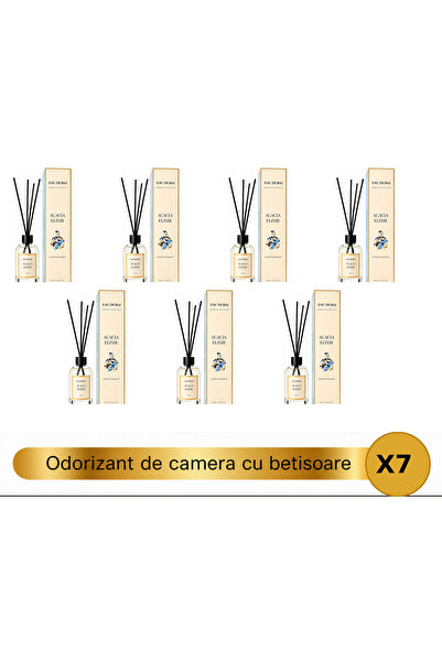Eau Dubai Set 7x Difuzoare cu Parfum Aromatic pentru Camera, EAU DUBAI, Acaci...