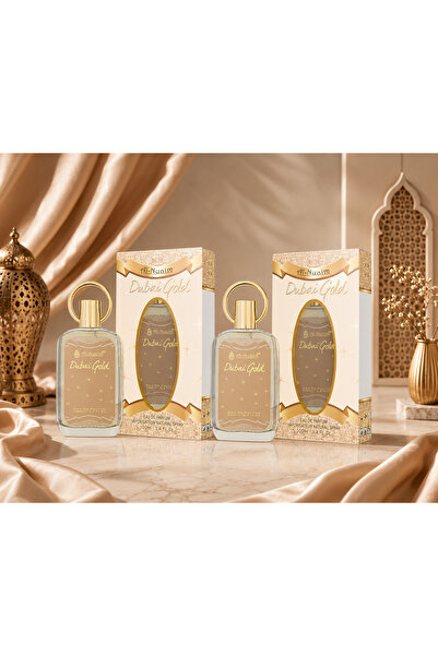 Al Nuaim عطر دبي جولد EDP 100 مل عبوة من قطعتين