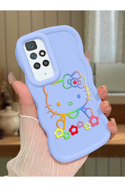 Hontinga حافظة متوافقة مع هاتف Redmi 10، حافظة حماية للكاميرا من السيليكون ال...