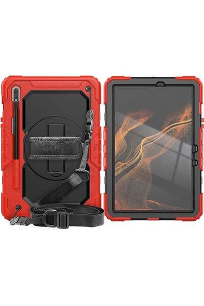 SIGLOO 360 Clamshell Case with Shoulder Belt and Foil Samsung Galaxy Tab S8/S...