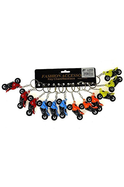 adar Brelocuri set 12 piese silicon multicolor